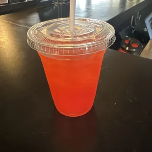 Good ol red kool aid while I wait on my food. Mrs. Marsha and Mr. John are real down to earth folks. Come down and see them