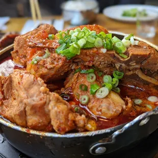 Pork neck stew
