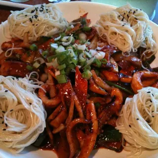 Pan Broiled Squid