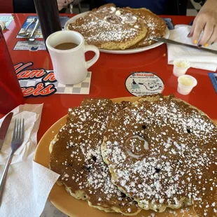 DELICIOUS BLUEBERRY PANCAKE and GENEROUS PORTION!!!