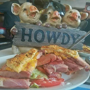 Authentic Dearborn Brand Ham Sandwich Delicious