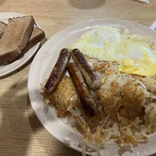 2 Eggs Any Style with Toast