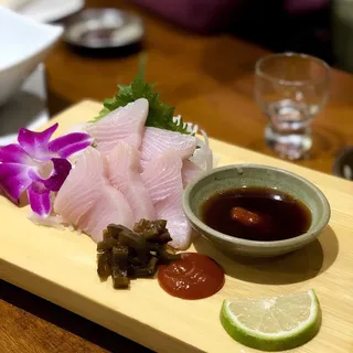 7. Yellowtail Sashimi with Jalapeno
