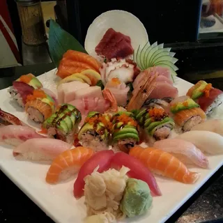 Sushi and Sashimi Combo Lunch