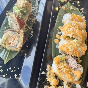 Hungry roll and Dragon Roll