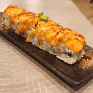 Baked Salmon Roll