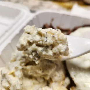 Potato macaroni salad