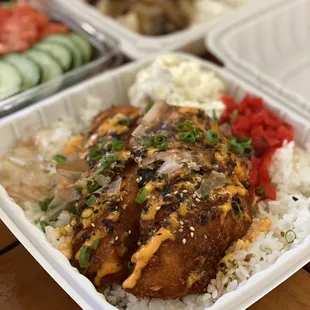 Salmon katsu
