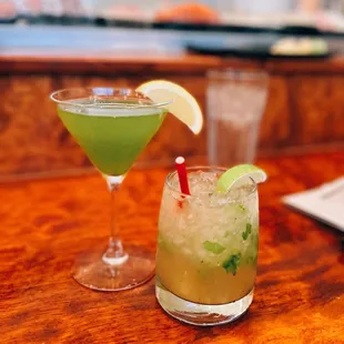 Matcha on the Roku / $17 + Mojito de Japon / $17