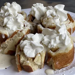 Cinnamon Roll Pancakes Breakfast