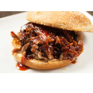 Brisket on the bun.