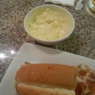 40. BBQ Chicken Sandwich with 1 side.