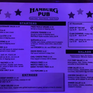 Menu Dec 2022
