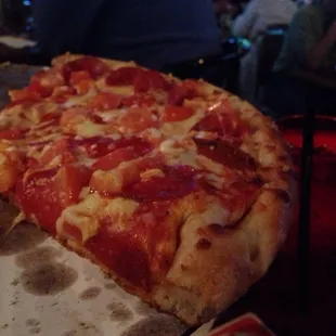 Delicious garlicky crust