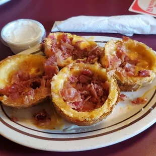 Loaded Potato Skins!