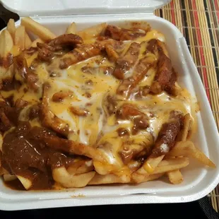 Chili-cheese fries