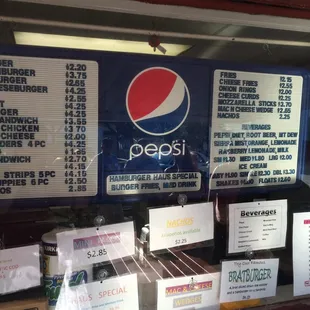 Pretty good prices, especially for the ice cream!