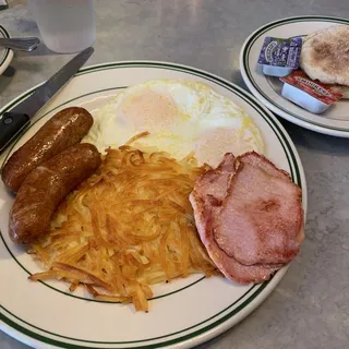 Irish Bacon and Sausage