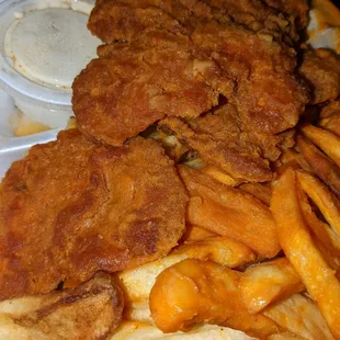 Fingers and fries