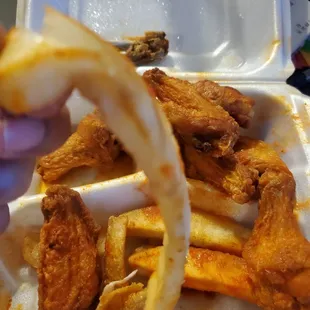 Limp well done fries yea ok