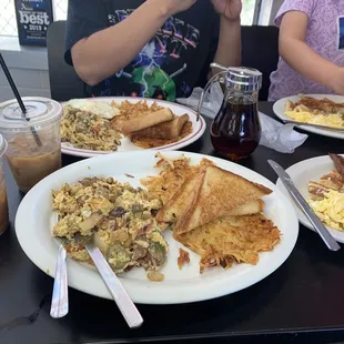 Southwest breakfast platter