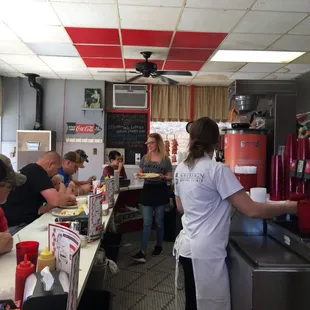 It was a small but cozy place