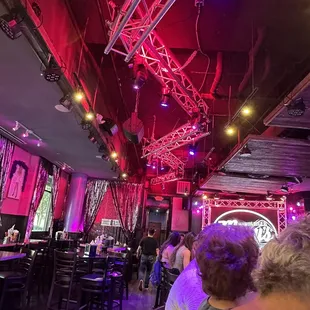 the interior of the restaurant