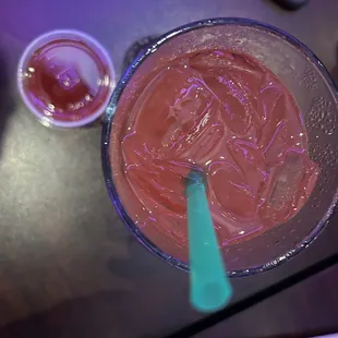 Cocktail and Jell-O shot