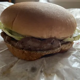 Deluxe burger
