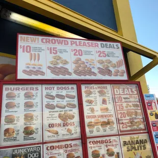 ramen and noodles, menu