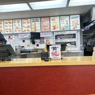sushi and sashimi, interior