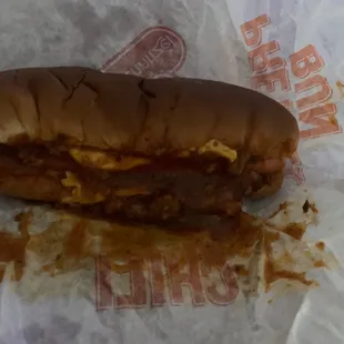 More burnt ass chilly cheese dogs