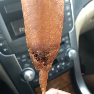 the inside of a car