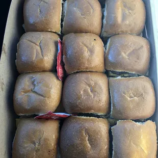 Family Pack of burgers