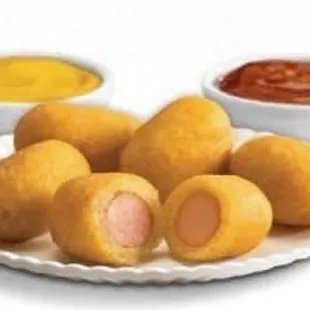 Mini corn dogs