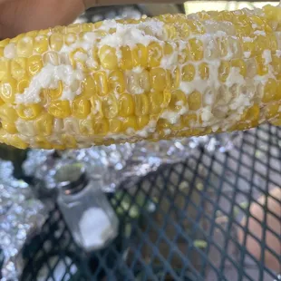 A pretty pathetic elote!