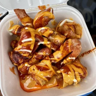 Salchi Pulpos Salchi Octopus. Lunch 9/10/2022