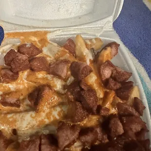 Salchi Papas Preparadas