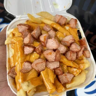 Salchi Papas. Lunch 9/10/2022