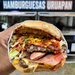 Hamburguesa Uruapan. Lunch 9/10/2022