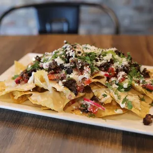 Roosevelt Row Nachos w/Carne Asada