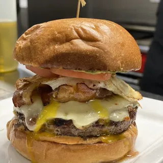 THE "J CHEW" BURGER