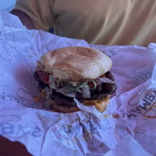 Double Smashed burger