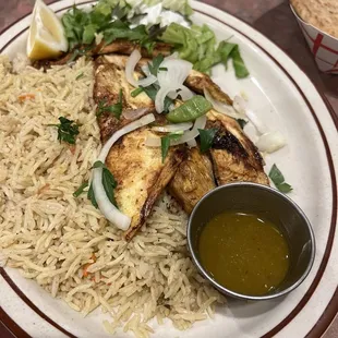 Chicken Steak dinner