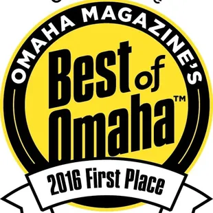 Voted First Place "Best of Omaha" 3 years in a row!