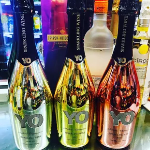 YO Sparkling Wine.  - Rose - Demi - Brut