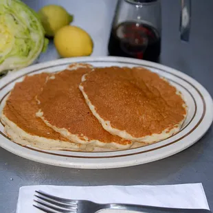 pancakes, food