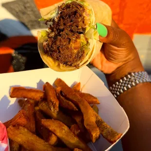 Cheesesteak wrap