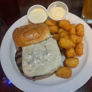 Flamethrower Burger