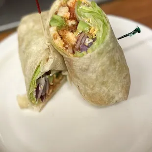 Crispy Chicken Buffalo Wrap